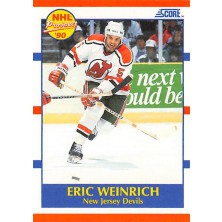 Weinrich Eric - 1990-91 Score American No.389