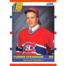 Stevenson Turner - 1990-91 Score American No.426