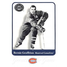 Geoffrion Bernie - 2001-02 Greats of the Game No.37