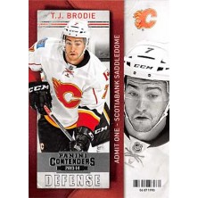 Brodie T.J. - 2013-14 Contenders No.90