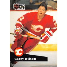 Wilson Carey - 1991-92 Pro Set No.36