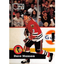 Manson Dave - 1991-92 Pro Set No.41