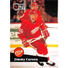 Carson Jimmy - 1991-92 Pro Set No.55