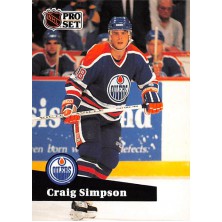 Simpson Craig - 1991-92 Pro Set No.69
