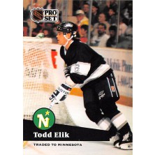 Elik Todd - 1991-92 Pro Set No.94