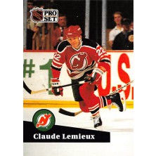 Lemieux Claude - 1991-92 Pro Set No.135
