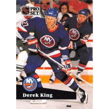 King Derek - 1991-92 Pro Set No.146
