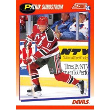 Sundstrom Patrik - 1991-92 Score Canadian Bilingual No.117