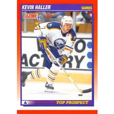 Haller Kevin - 1991-92 Score Canadian Bilingual No.276