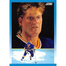 Hull Brett - 1991-92 Score Canadian Bilingual No.377