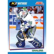 Whitmore Kay - 1991-92 Score Canadian Bilingual No.625