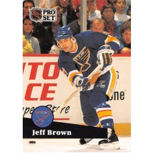 Brown Jeff - 1991-92 Pro Set No.212