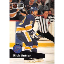 Sutter Rich - 1991-92 Pro Set No.217