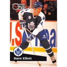 Ellett Dave - 1991-92 Pro Set No.230