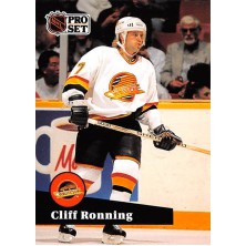 Ronning Cliff - 1991-92 Pro Set No.241