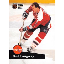 Langway Rod - 1991-92 Pro Set No.259