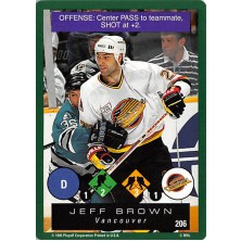 Brown Jeff - 1995-96 Playoff One on One No.206