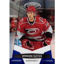 Sutter Brandon - 2010-11 Certified Mirror Blue No.26