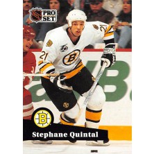 Quintal Stephane - 1991-92 Pro Set No.350