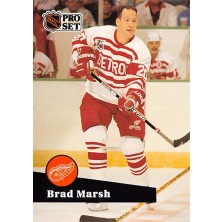 Marsh Brad - 1991-92 Pro Set No.378