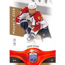 McCabe Bryan - 2009-10 Be A Player Players Club No.100