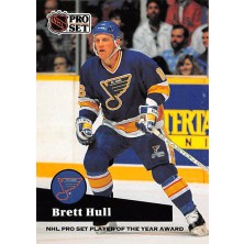Hull Brett - 1991-92 Pro Set No.326