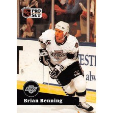 Benning Brian - 1991-92 Pro Set No.398