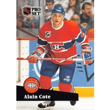 Cote Alain - 1991-92 Pro Set No.417