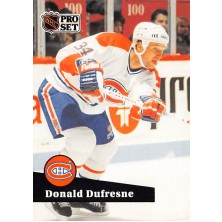 Dufresne Donald - 1991-92 Pro Set No.418