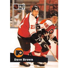 Brown Dave - 1991-92 Pro Set No.452
