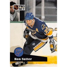 Sutter Ron - 1991-92 Pro Set No.476