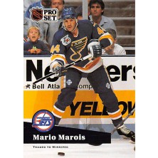 Marois Mario - 1991-92 Pro Set No.477