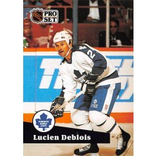 Deblois Lucien - 1991-92 Pro Set No.491