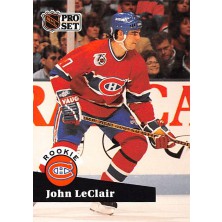 LeClair John - 1991-92 Pro Set No.545