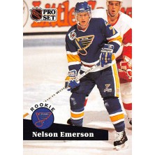 Emerson Nelson - 1991-92 Pro Set No.557