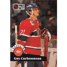 Carbonneau Guy - 1991-92 Pro Set No.576