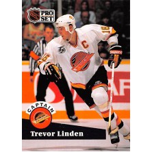 Linden Trevor - 1991-92 Pro Set No.586