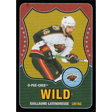 Latendresse Guillaume - 2010-11 O-Pee-Chee Retro Black Rainbow  No.175