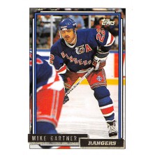 Gartner Mike - 1992-93 Topps Gold No.404