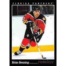 Benning Brian - 1993-94 Pinnacle No.341