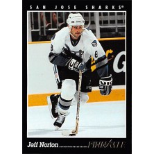 Norton Jeff - 1993-94 Pinnacle No.353
