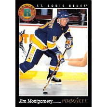 Montgomery Jim - 1993-94 Pinnacle No.438
