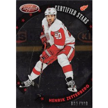 Zetterberg Henrik - 2012-13 Certified Stars No.S20