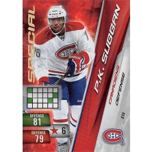 Subban P.K. - 2010-11 Adrenalyn XL Special No.S16