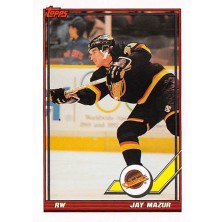 Mazur Jay - 1991-92 Topps No.28