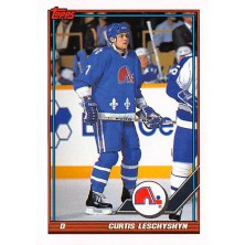 Leschyshyn Curtis - 1991-92 Topps No.39