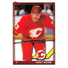 Wilson Carey - 1991-92 Topps No.85