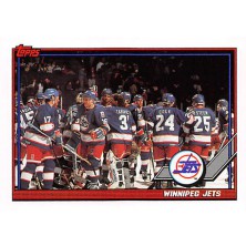 Winnipeg Jets - 1991-92 Topps No.158