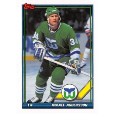 Andersson Mikael - 1991-92 Topps No.197