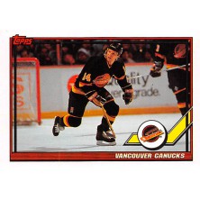 Vancouver Canucks - 1991-92 Topps No.242